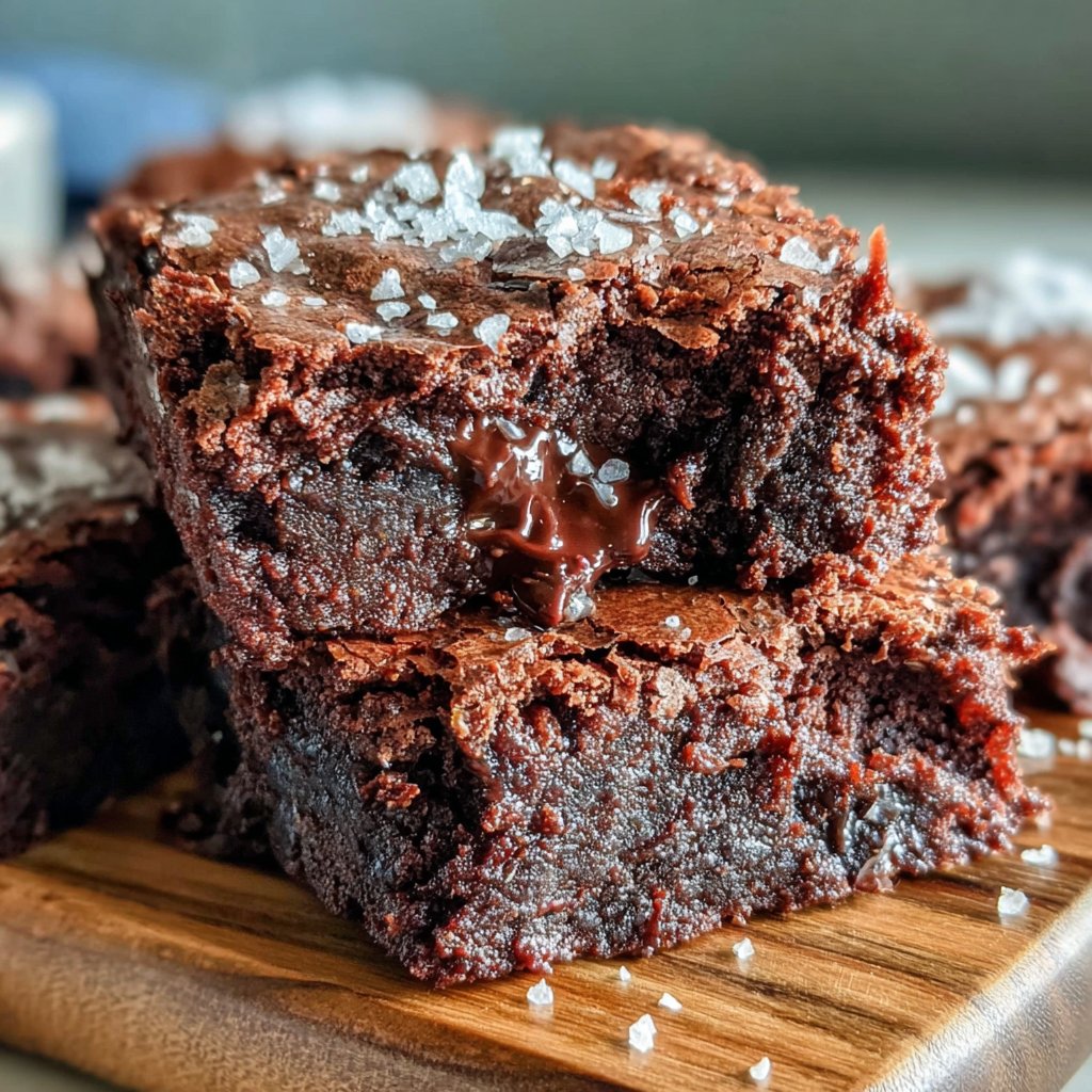 Sourdough Discard Brownies One Bowl