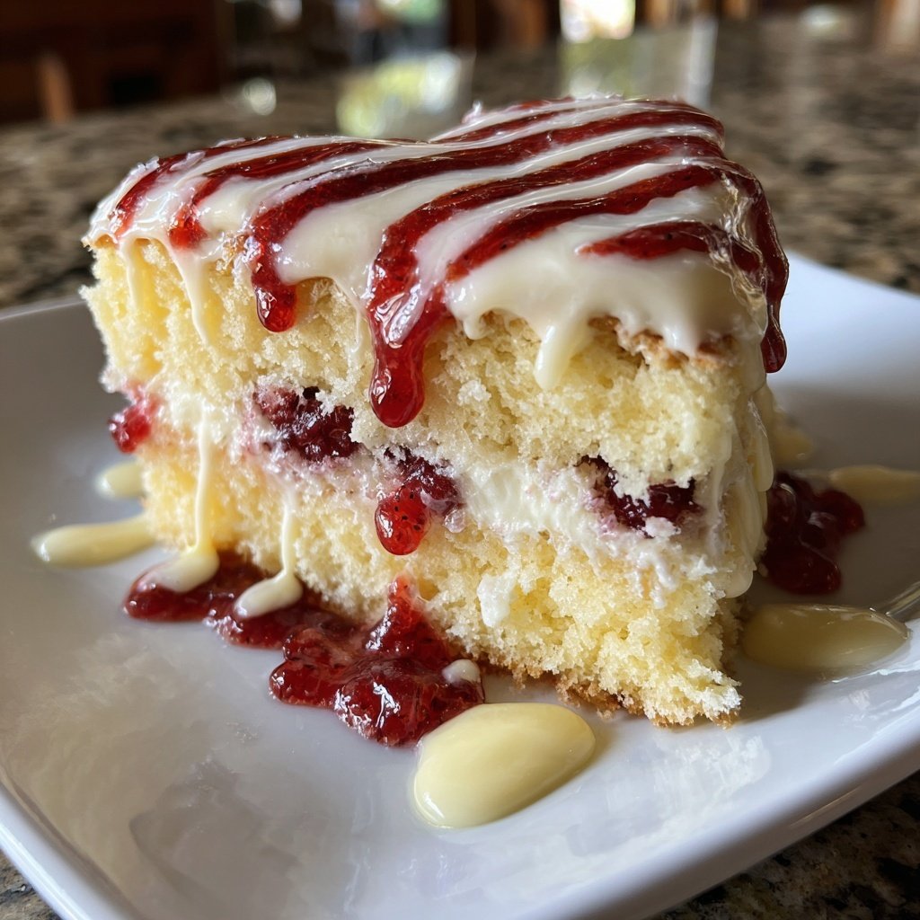 Mini Heart Cake with White Chocolate