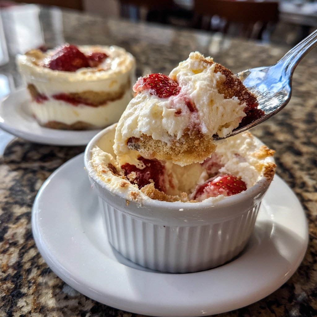 Strawberry Tiramisu Cups