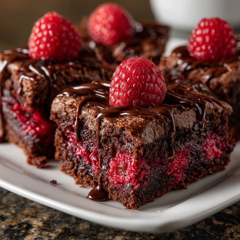 Chocolate Raspberry Sheet Cake