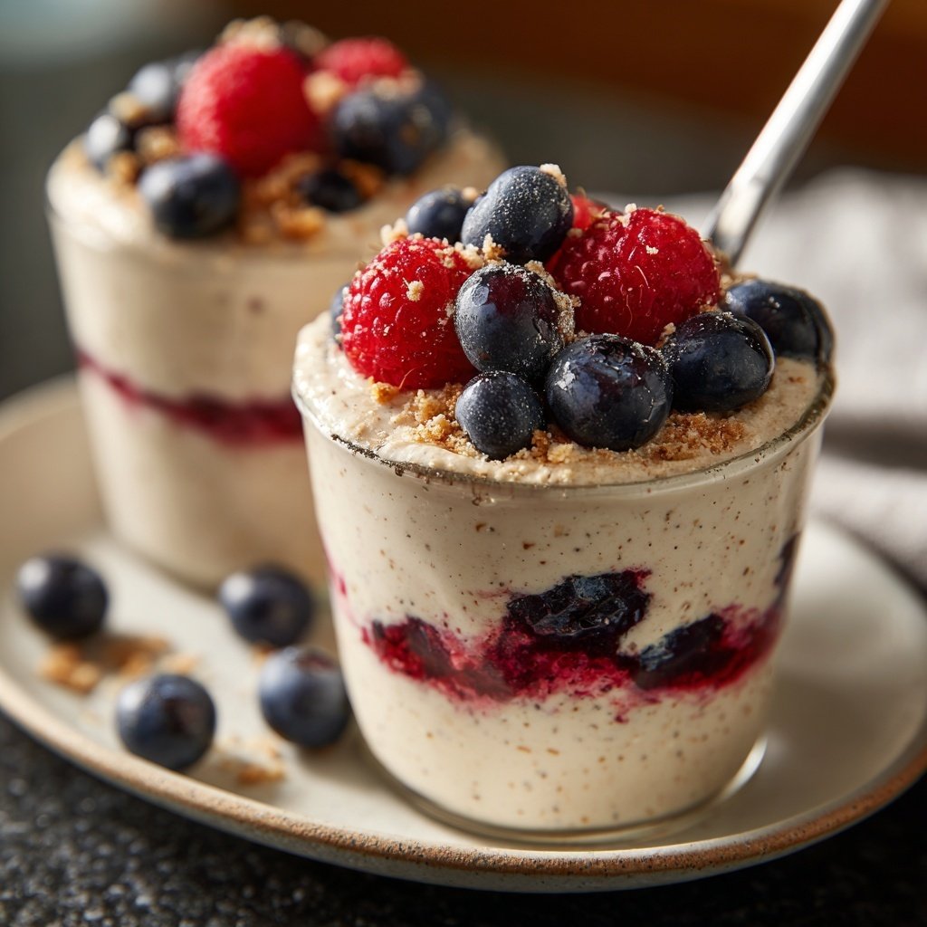 Berry Chia Yogurt Breakfast Cups