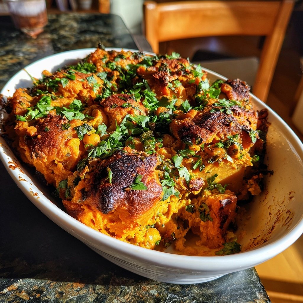 Sweet Potato Chickpea Bake