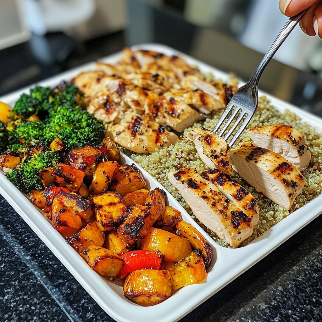 High Protein Meal Prep Lunch