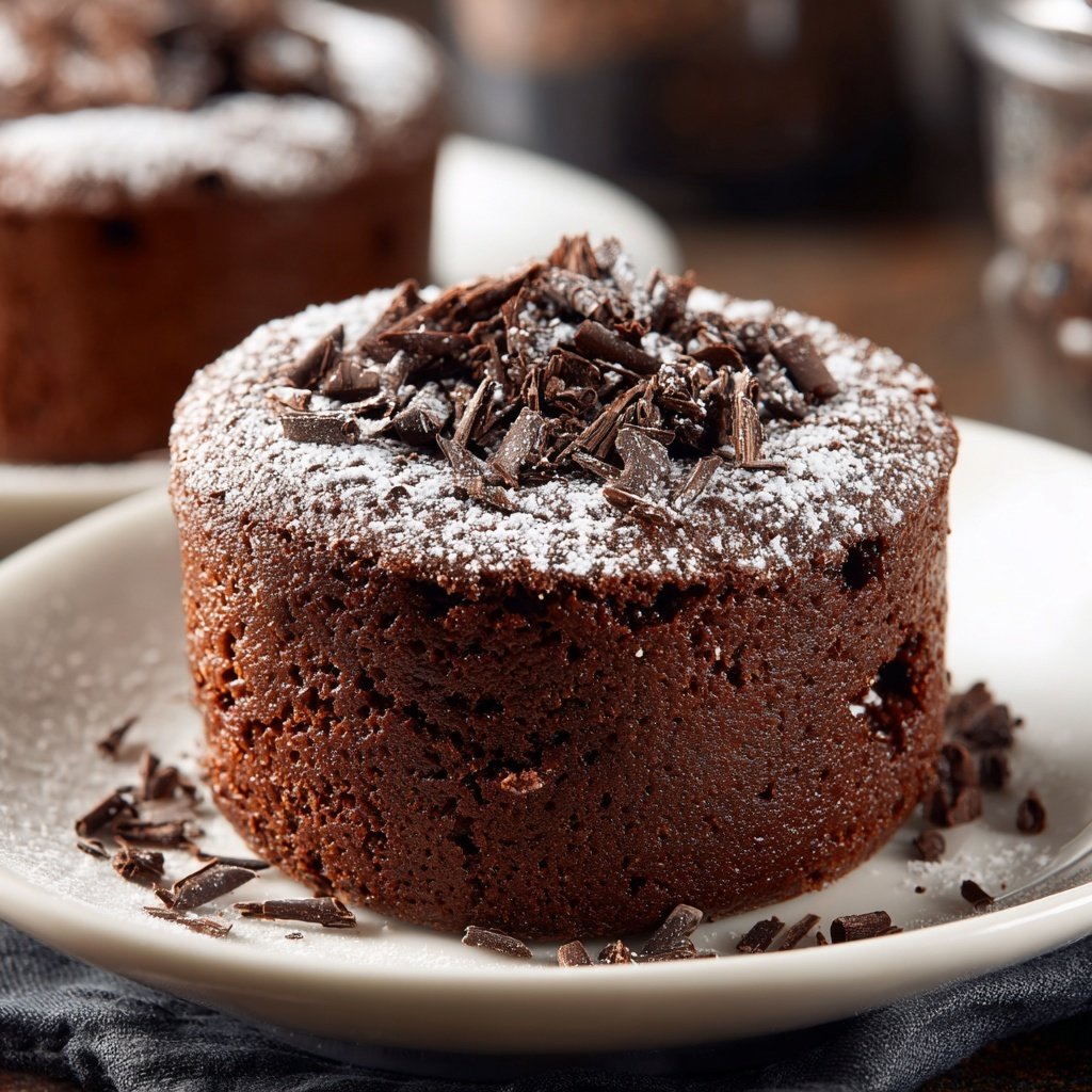 Chocolate Mug Cake In Microwave