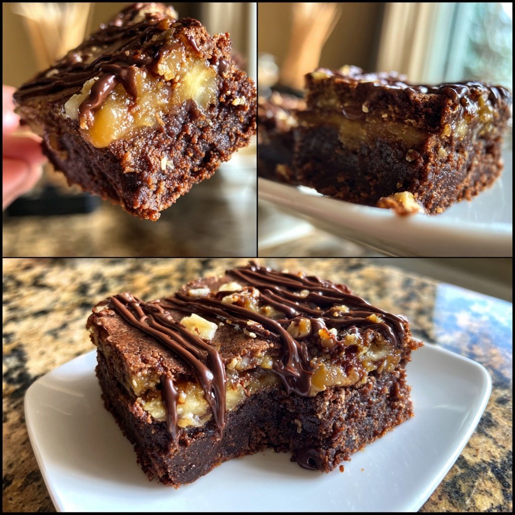 Cottage Cheese Brownies with Banana