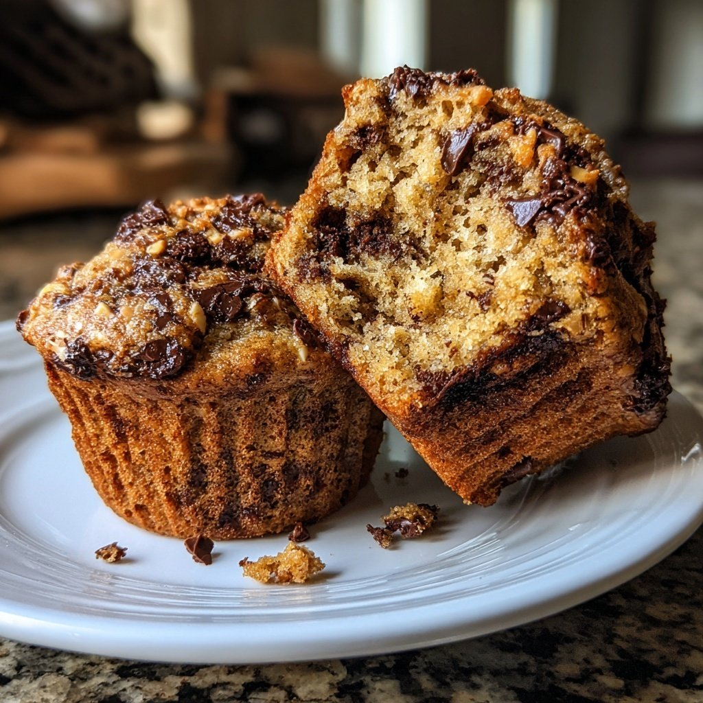 Chocolate Almond Flour Muffins