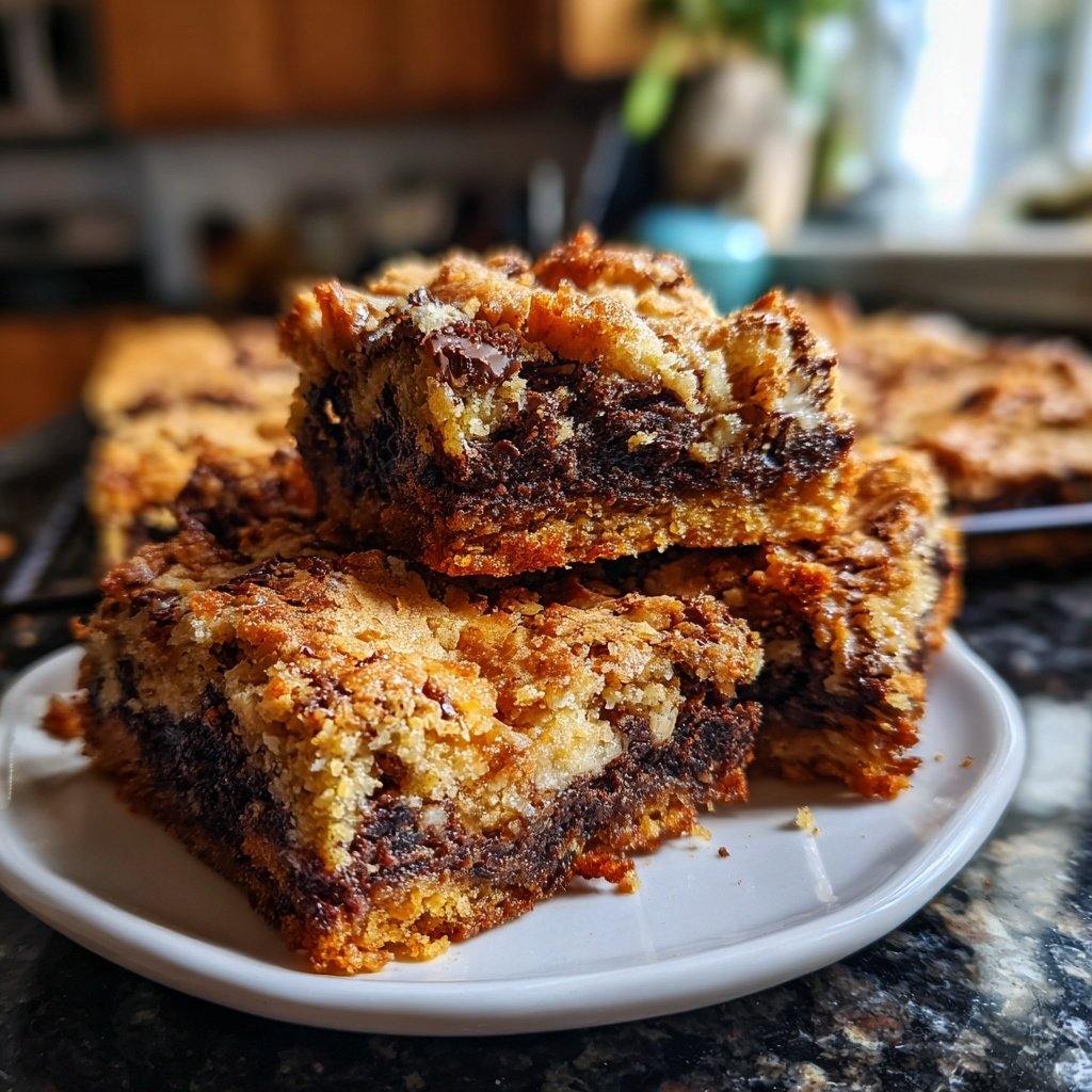Cottage Cheese Brownies with Cinnamon Sugar