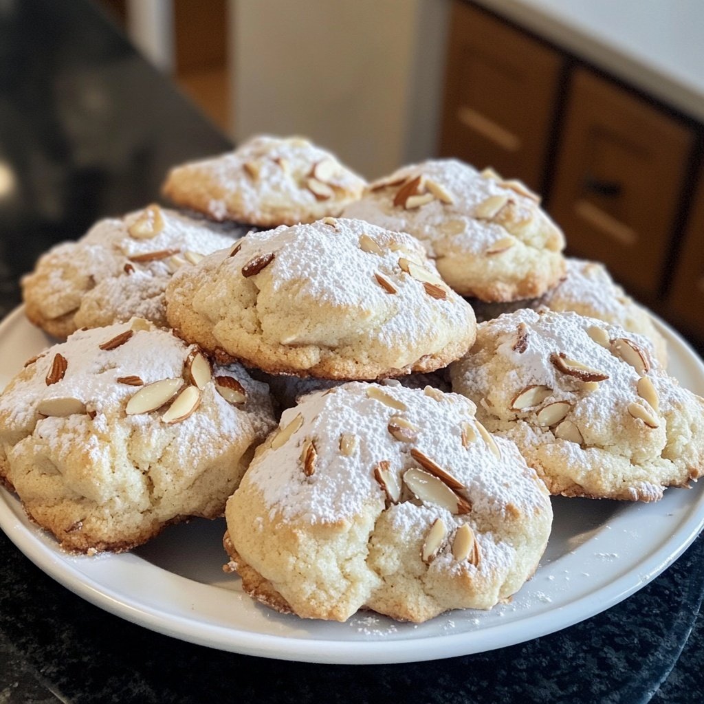 Almond Cloud Cookies Recipe