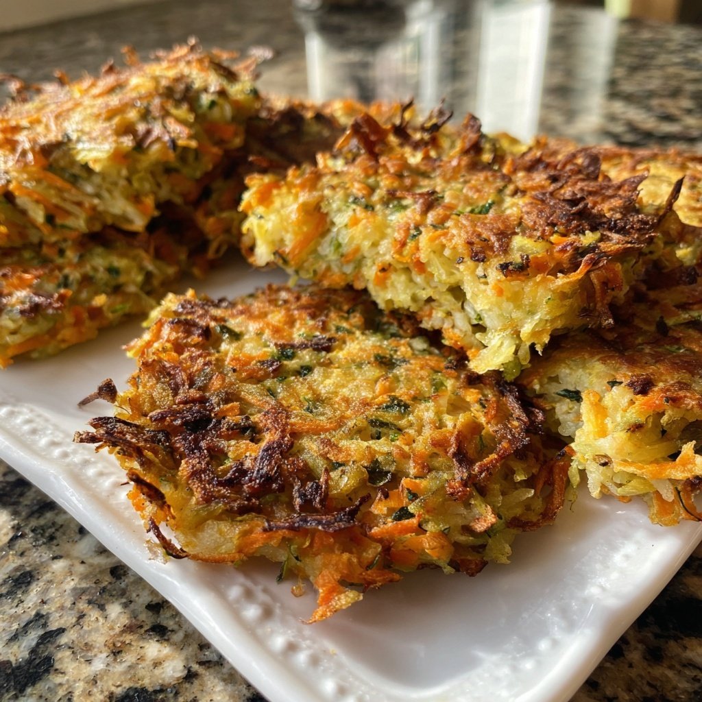 Baked Veggie Rice Cakes